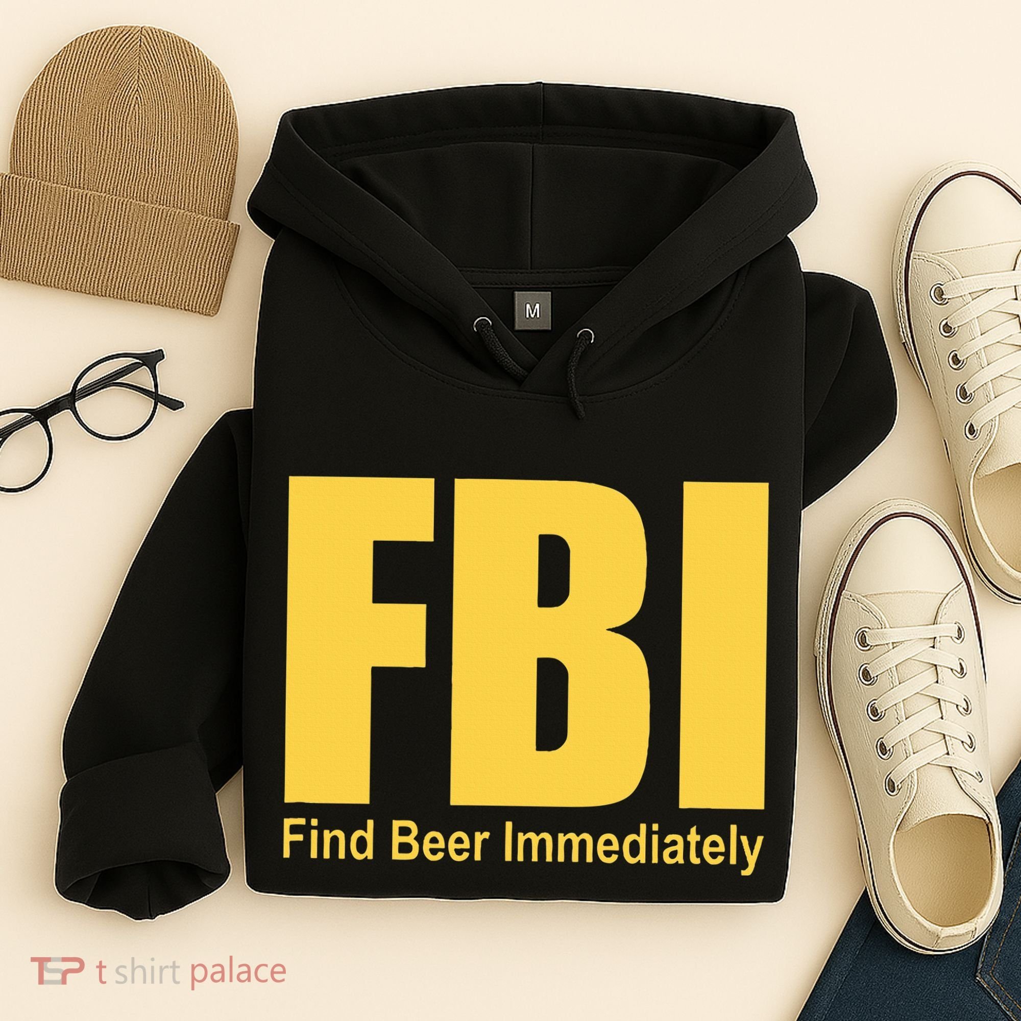 Funny Fbi Find Beer Immediately Hoodie