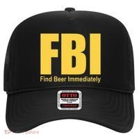 Funny Fbi Find Beer Immediately Hat thumb 0