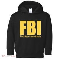 Funny Fbi Find Beer Immediately Toddler Hoodie thumb 0