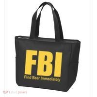 Funny Fbi Find Beer Immediately Tote Bag thumb 3