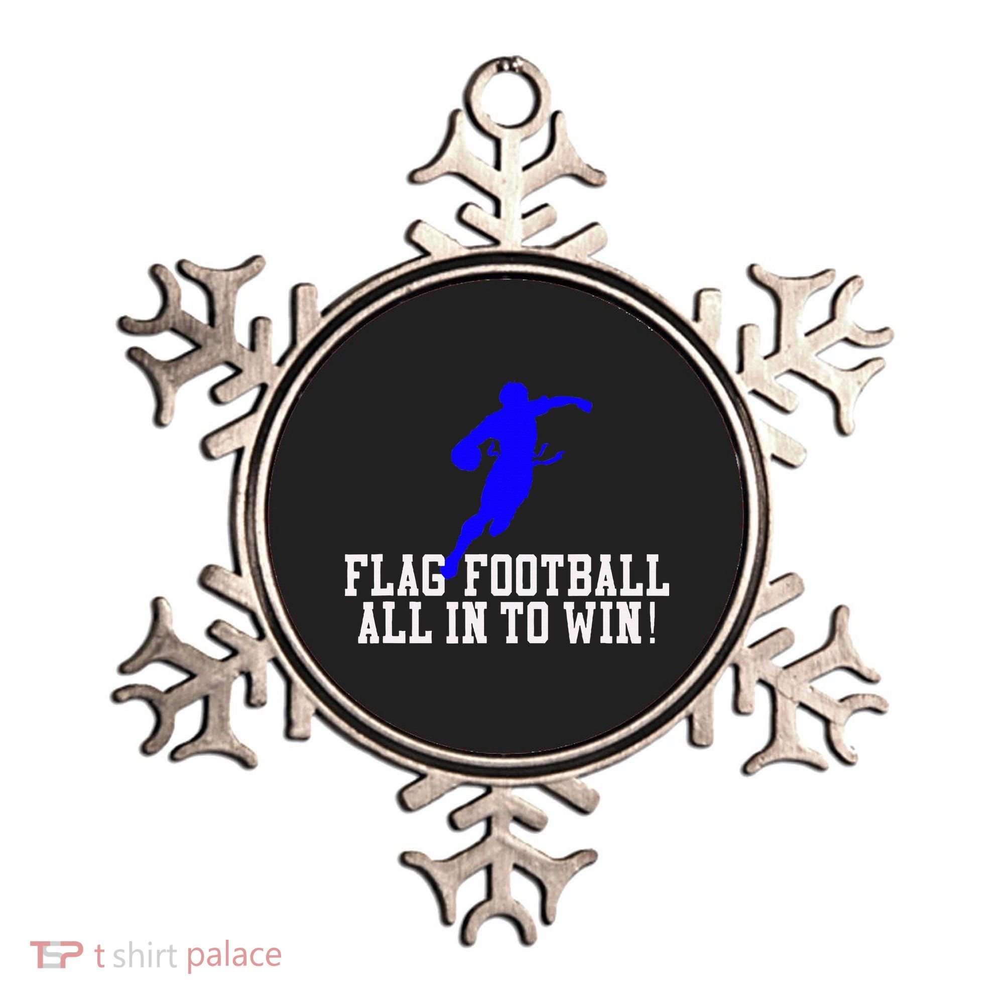 Flag Football Ornament