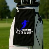 Flag Football Golf Towel thumb 2