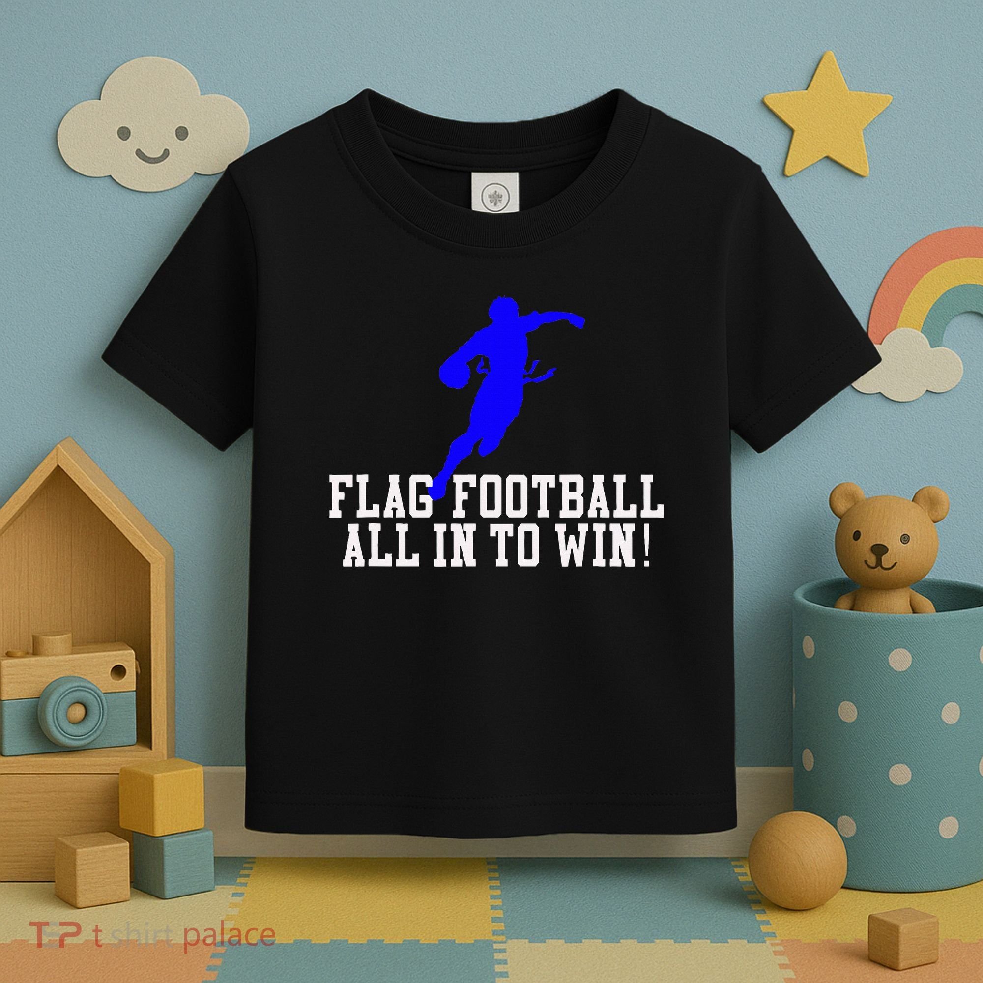 Flag Football Toddler T-Shirt