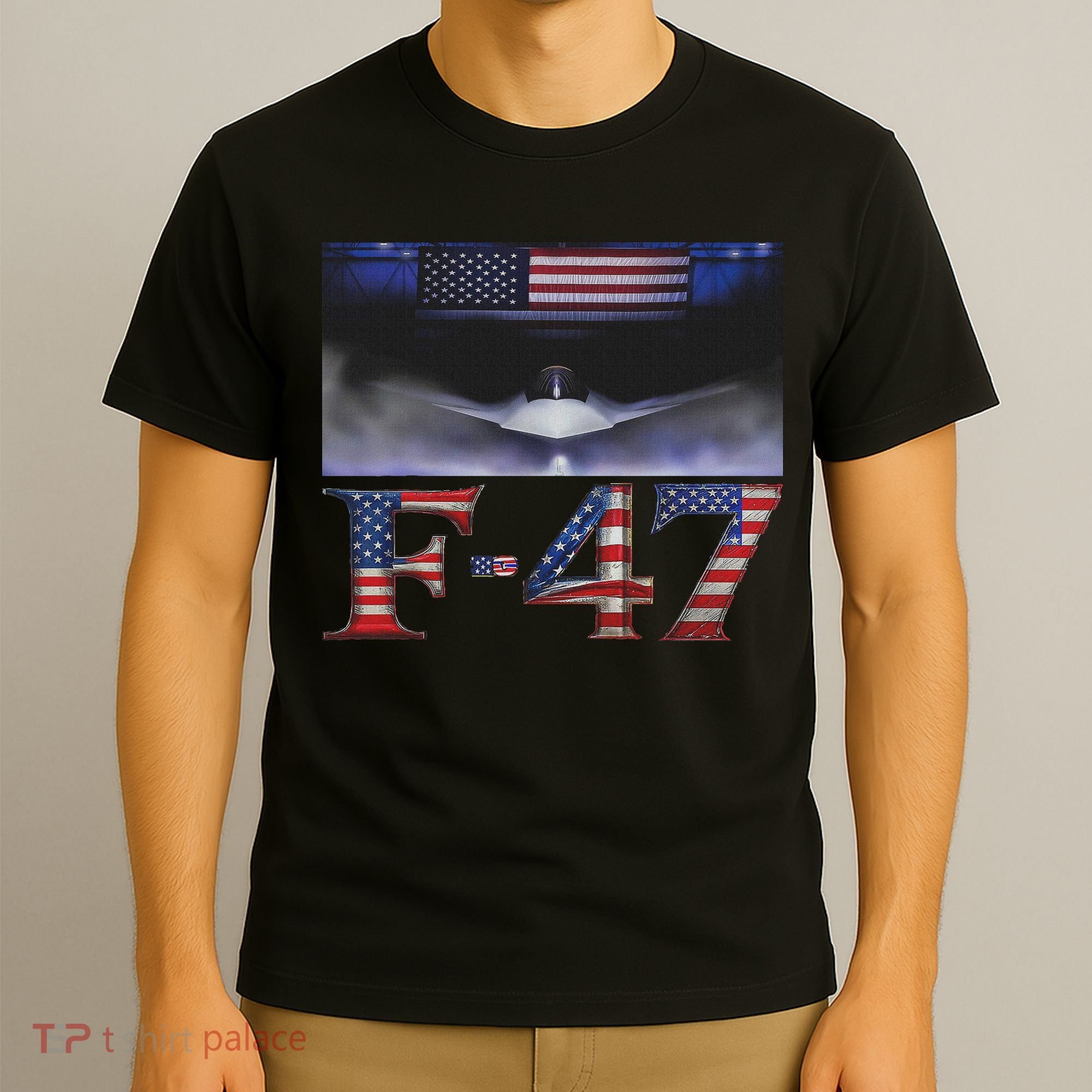 Funny F47 Fighter Jet Trump F 47 Jet Fighter Aircraft T-Shirt