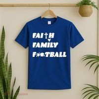 Faith Family Football T-Shirt thumb 2
