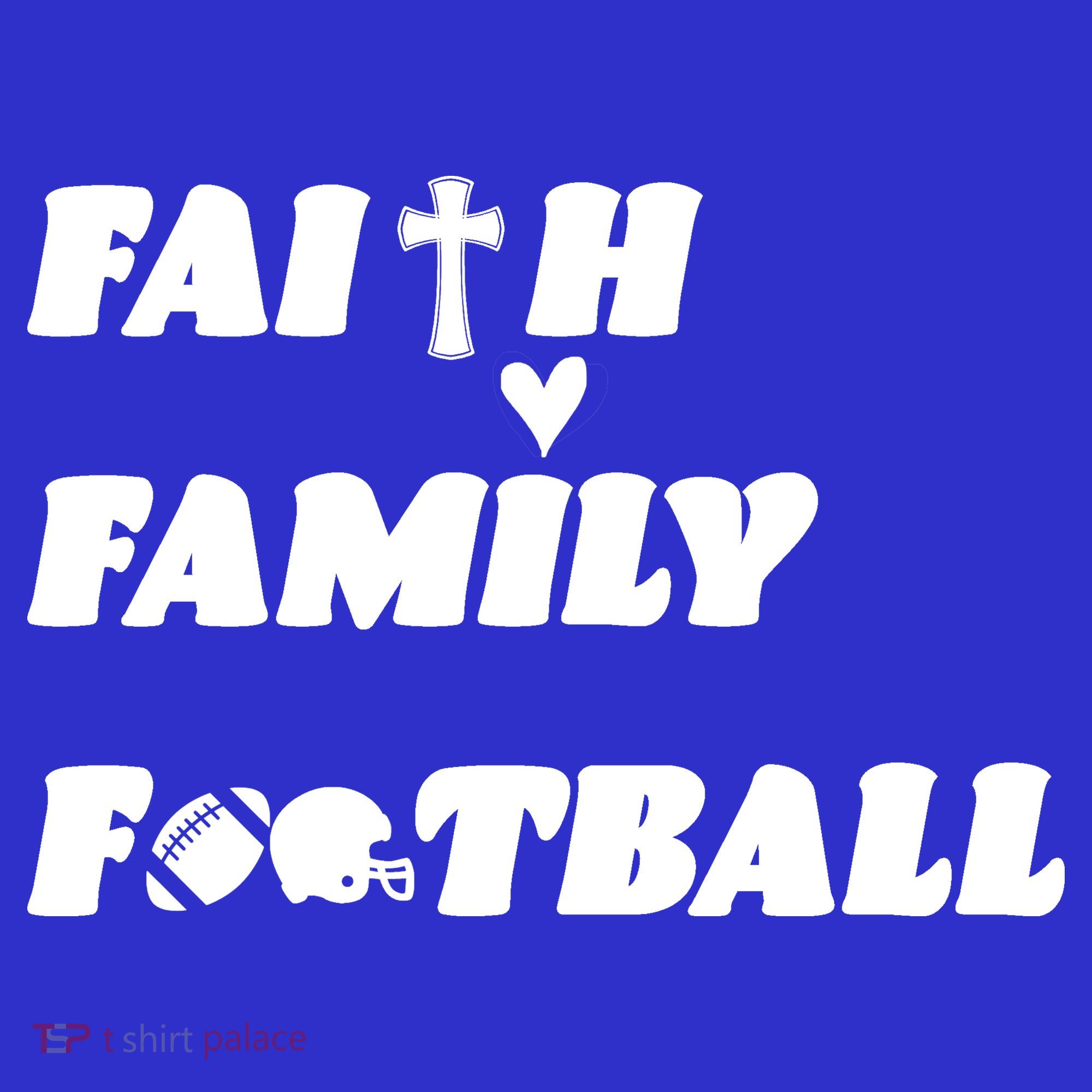 Faith Family Football Women's Tank Top