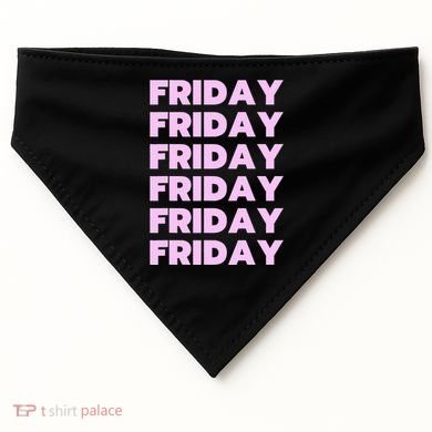 Friday Friday Friday USA-Made Doggie Bandana