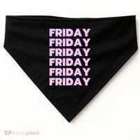 Friday Friday Friday USA-Made Doggie Bandana thumb 0