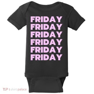 Friday Friday Friday Baby Bodysuit