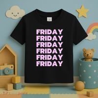 Friday Friday Friday Toddler T-Shirt thumb 3