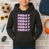 Friday Friday Friday Kids Hoodie thumb 2