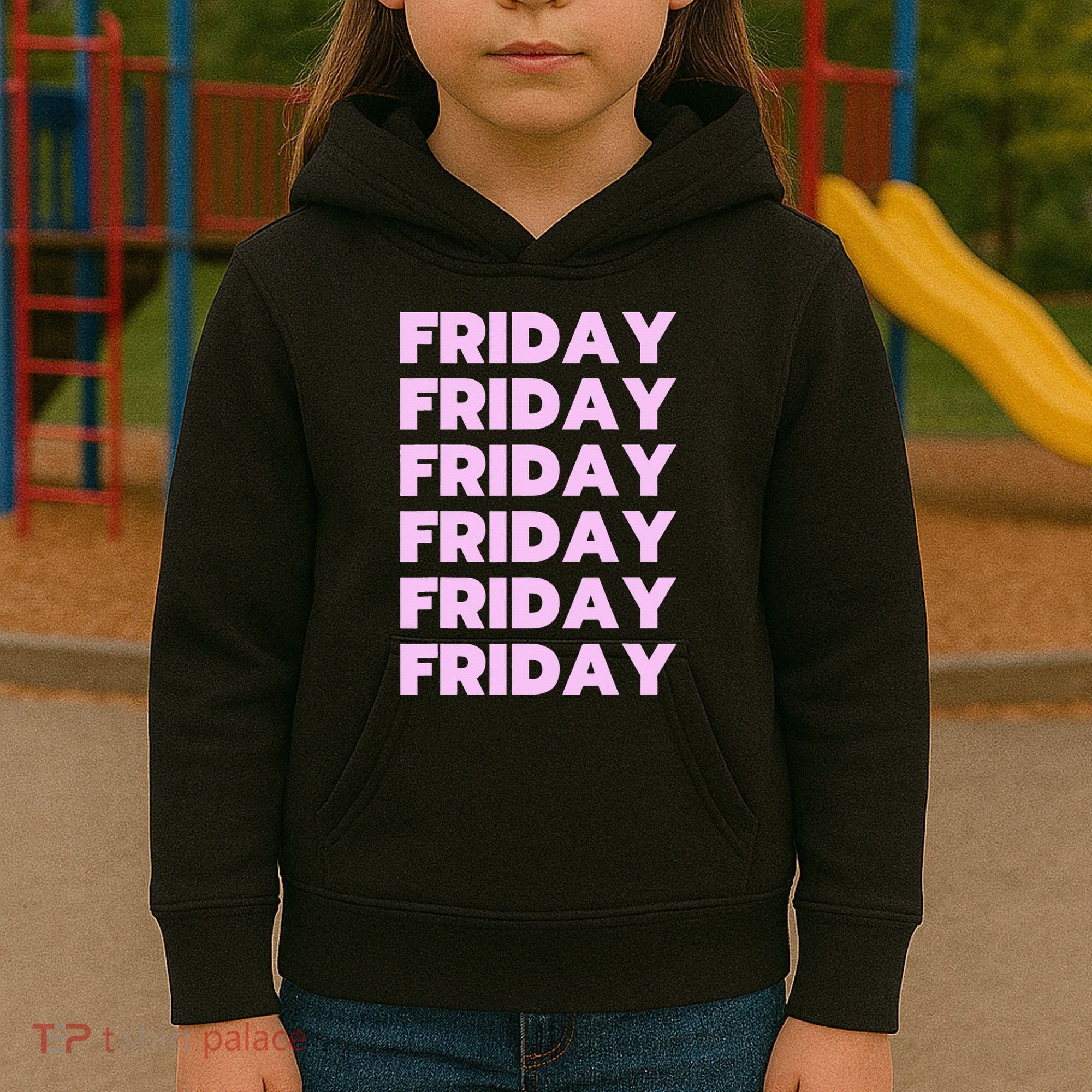 Friday Friday Friday Kids Hoodie