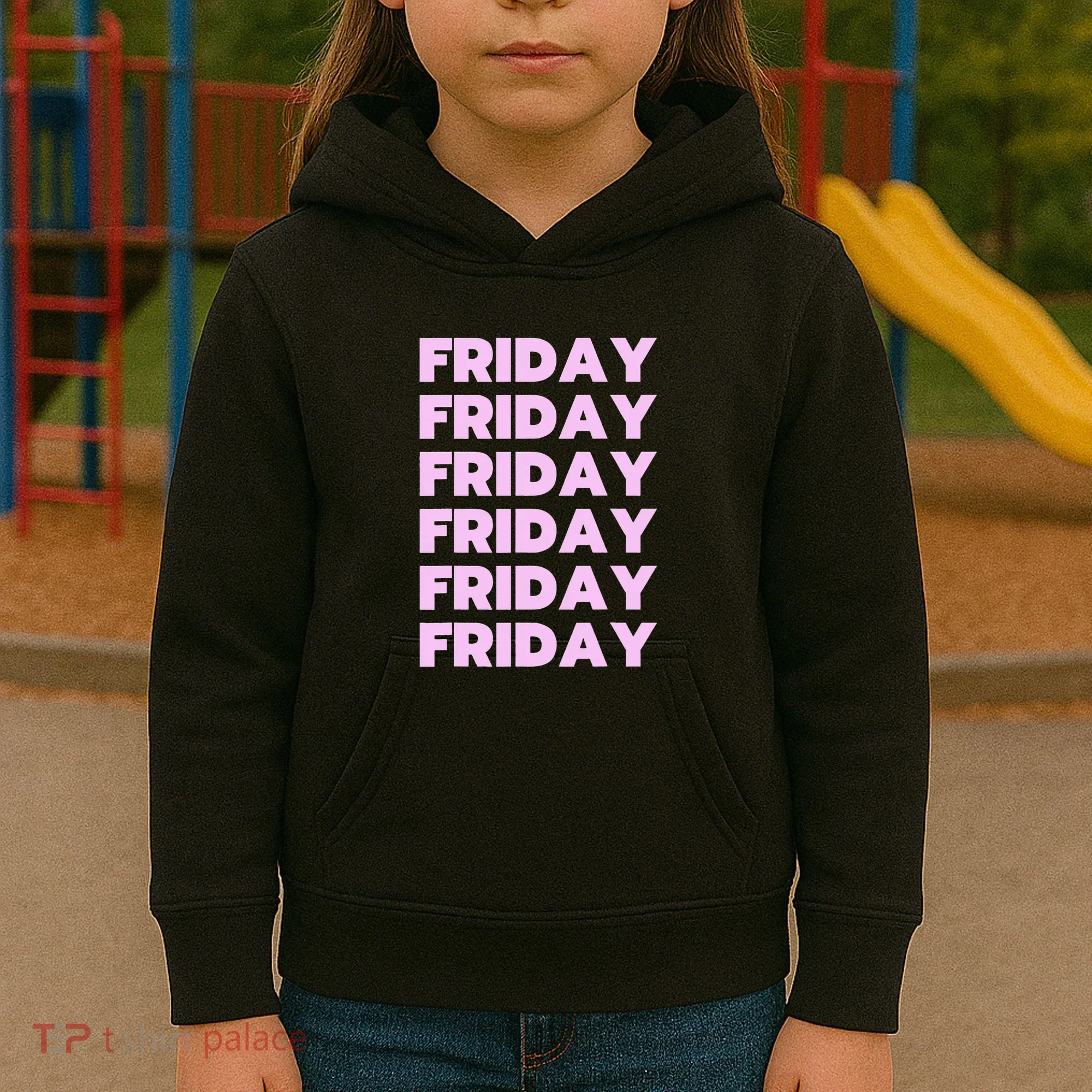 Friday Friday Friday Kids Hoodie