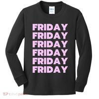Friday Friday Friday Kids Long Sleeve Shirt thumb 0