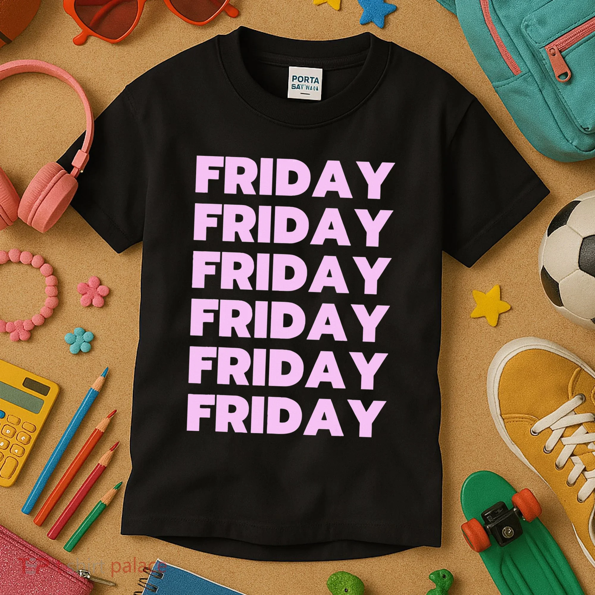 Friday Friday Friday Kids T-Shirt