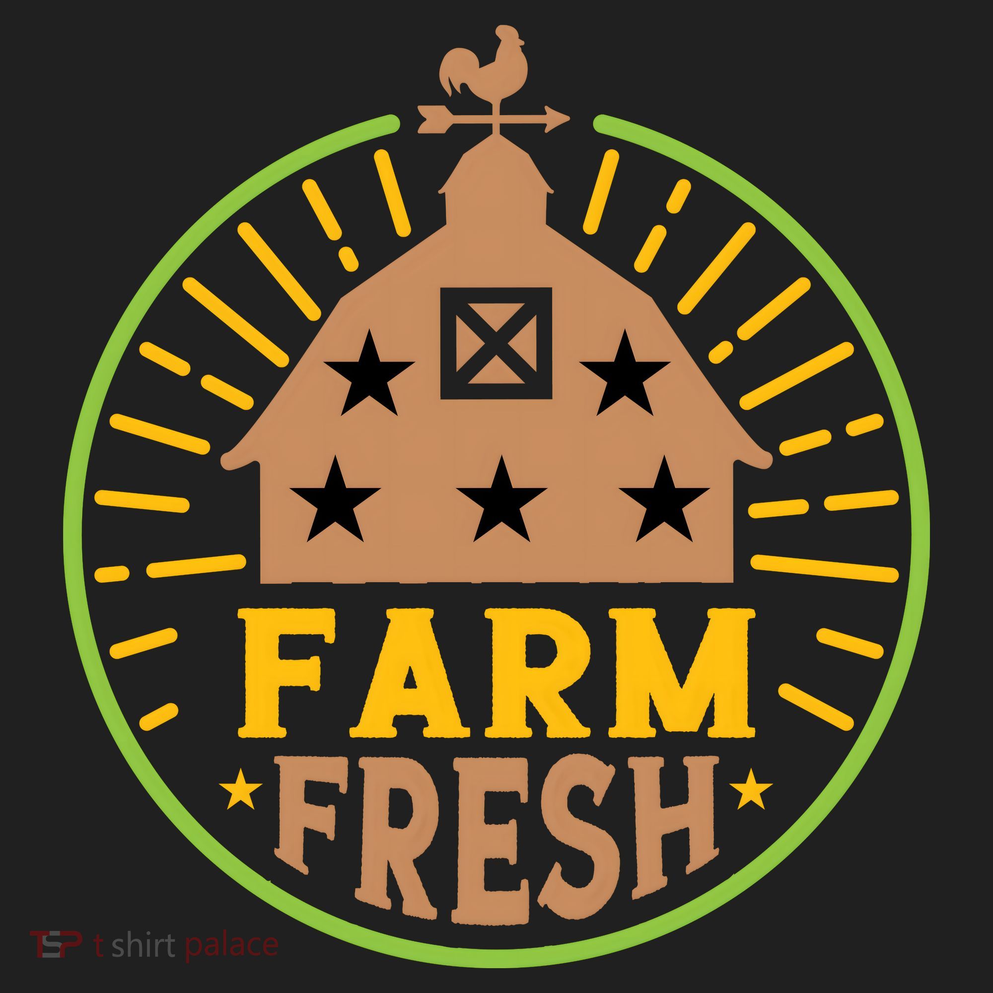 Farm Fresh Ladies Heavyweight Boxy Pullover Hoodie