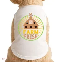 Farm Fresh Doggie Tank thumb 0