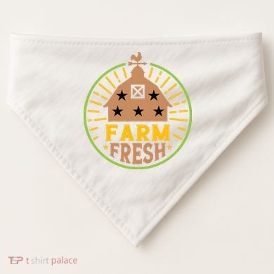 Farm Fresh USA-Made Doggie Bandana