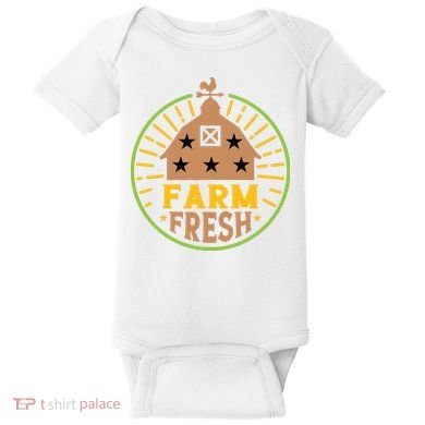 Farm Fresh Baby Bodysuit