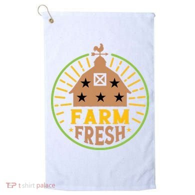 Farm Fresh Golf Towel