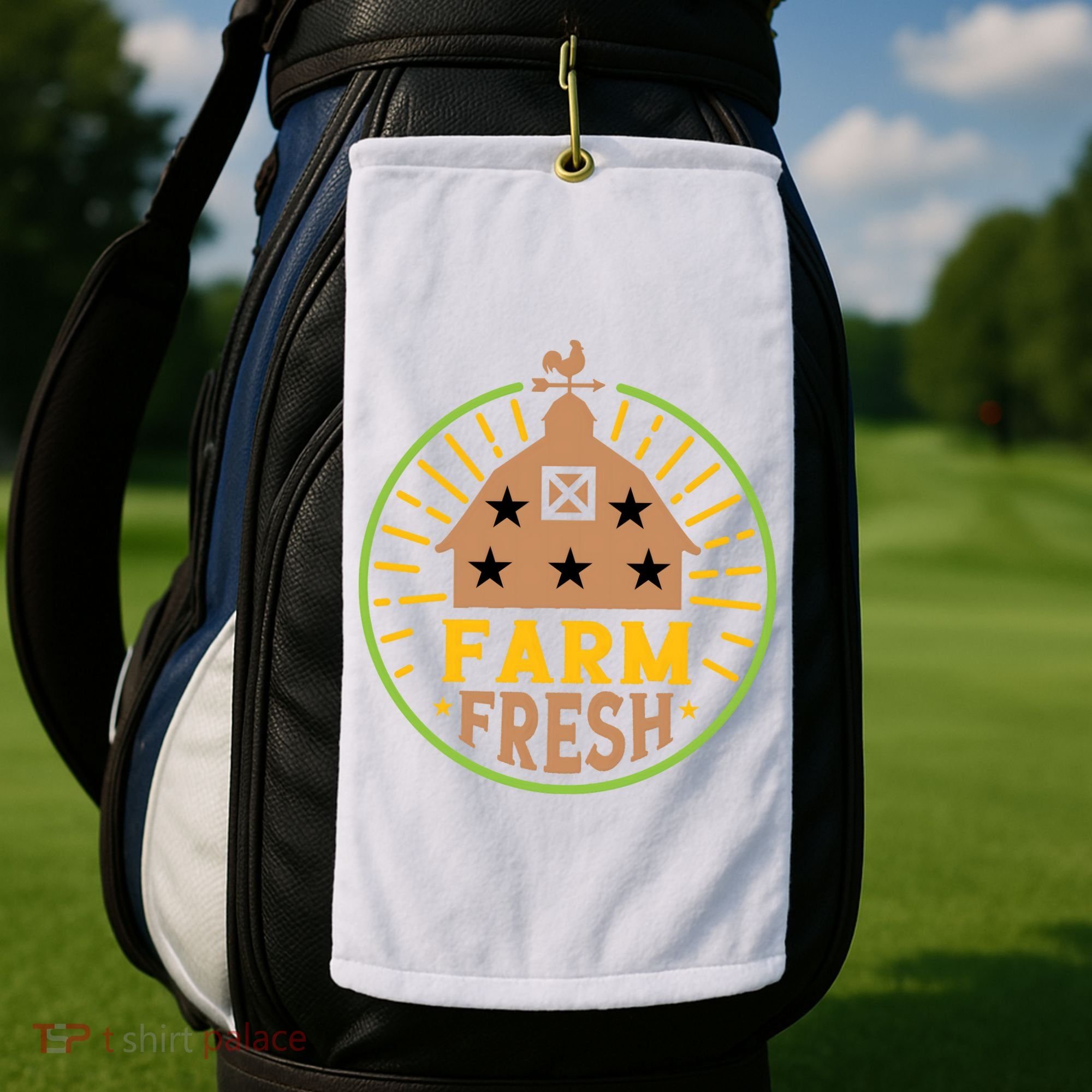 Farm Fresh Golf Towel