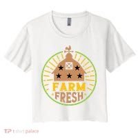 Farm Fresh Women's Crop Top Tee thumb 0