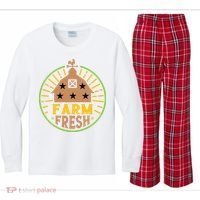 Farm Fresh Kids Long Sleeve Plaid Pajama Set thumb 0
