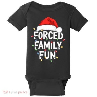 Forced Family Fun Baby Bodysuit