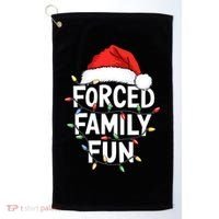 Forced Family Fun Golf Towel thumb 0