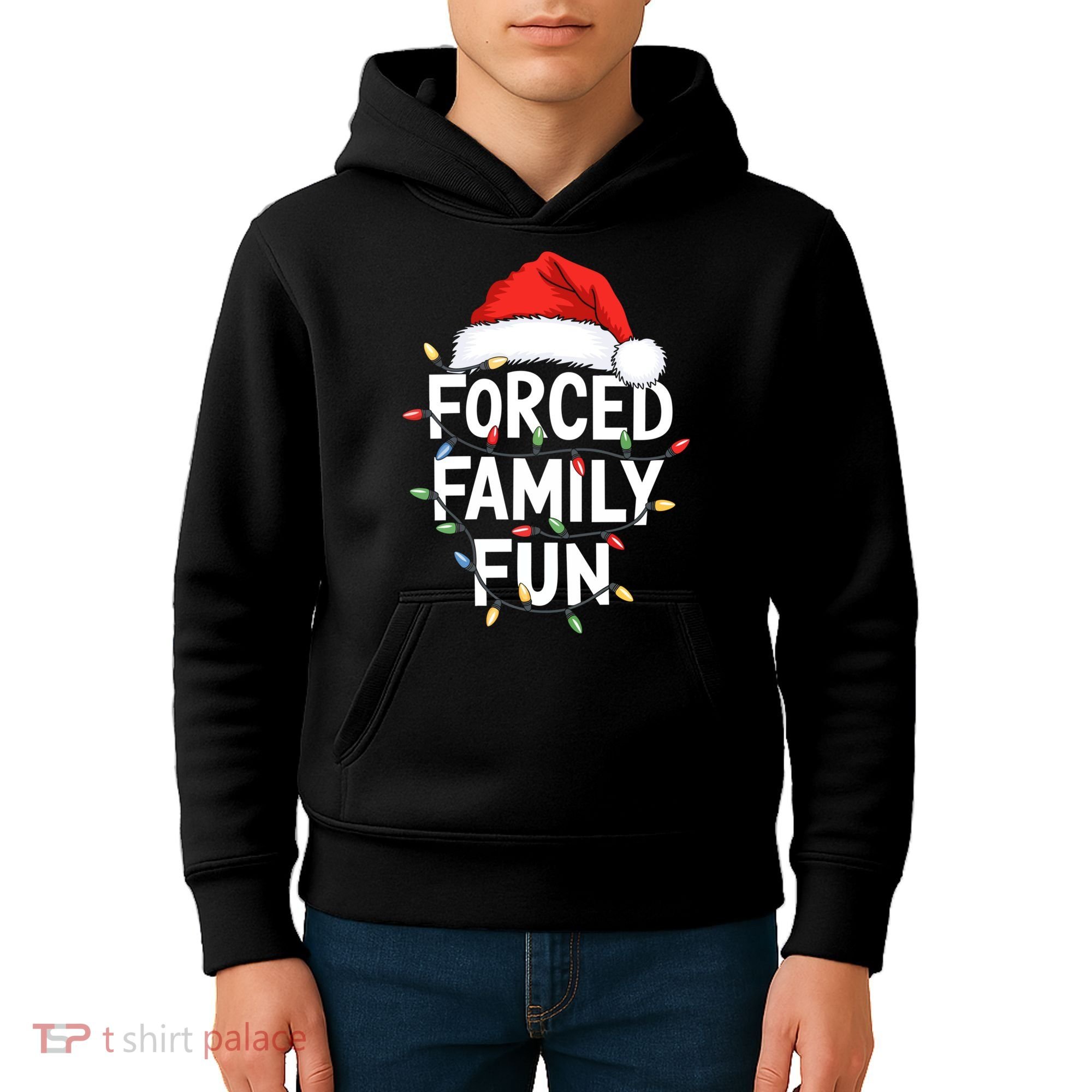 Forced Family Fun Kids Hoodie