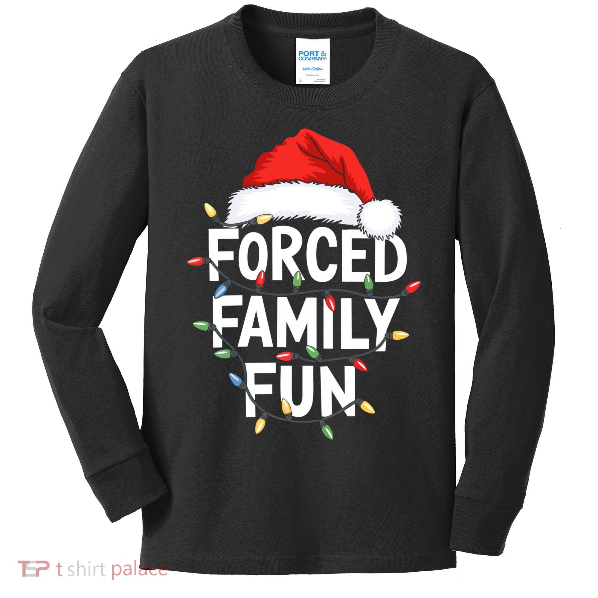Forced Family Fun Kids Long Sleeve Shirt