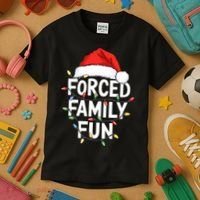 Forced Family Fun Kids T-Shirt thumb 3