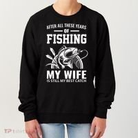 Funny Fishing Fisherman Fish Master Baiter Dad Women's Sweatshirt thumb 0