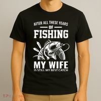 Funny Fishing Fisherman Fish Master Baiter Dad T-Shirt thumb 3