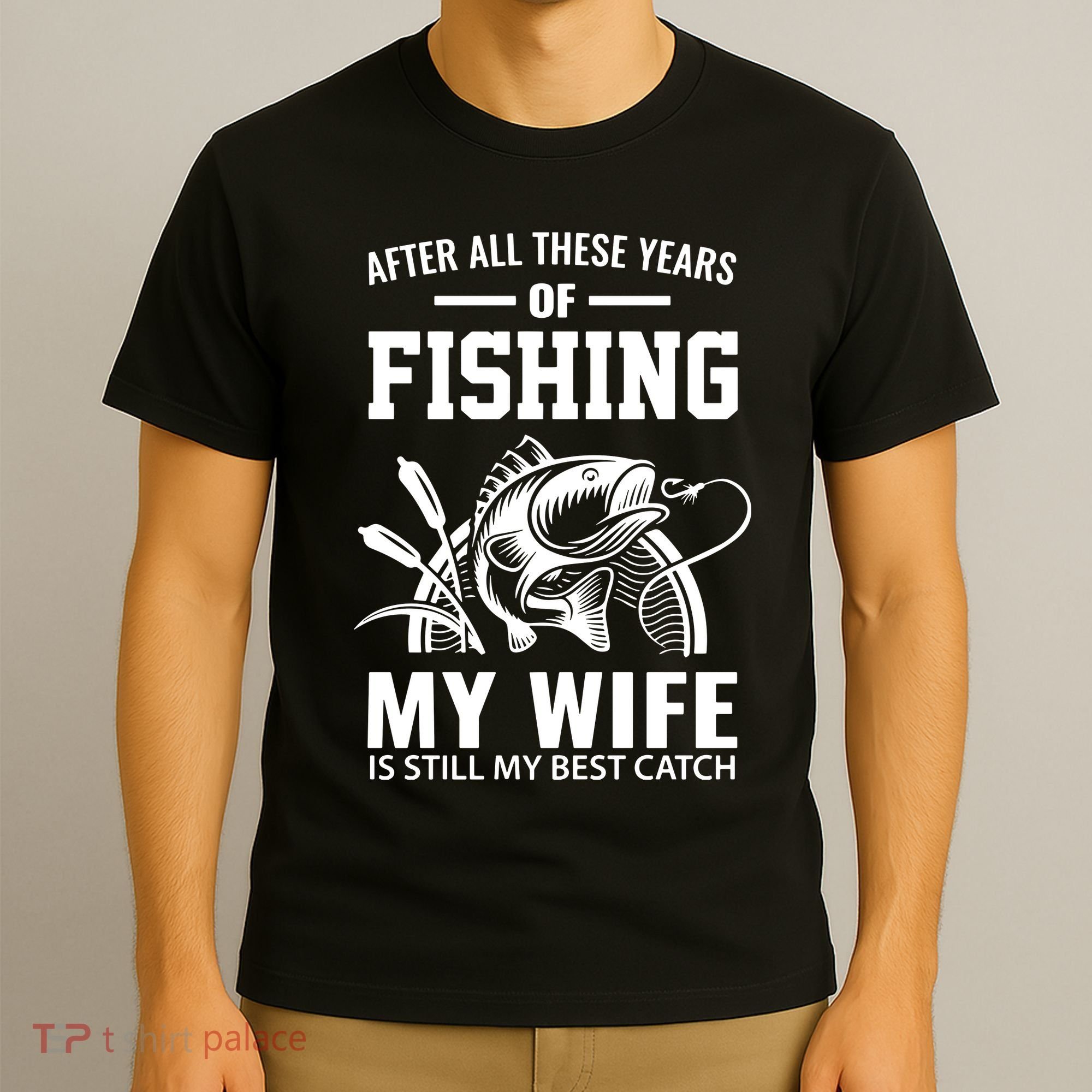 Funny Fishing Fisherman Fish Master Baiter Dad T-Shirt