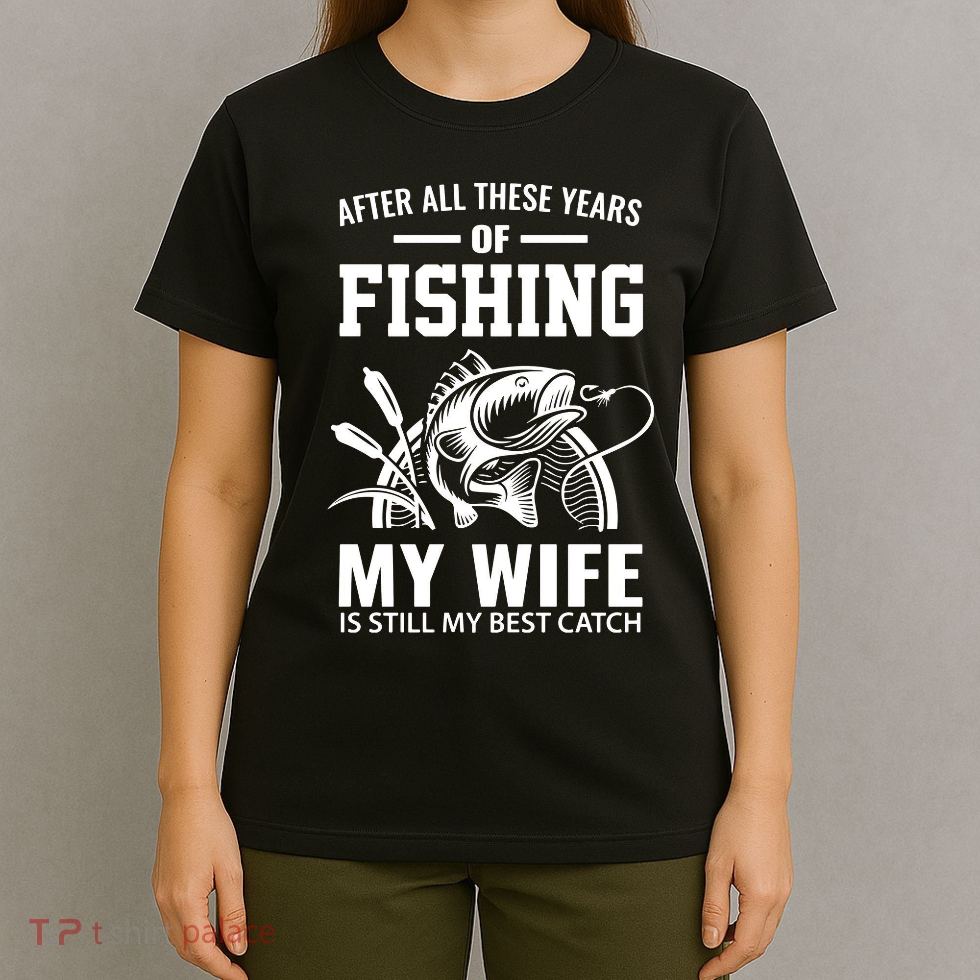 Funny Fishing Fisherman Fish Master Baiter Dad T-Shirt