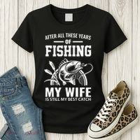 Funny Fishing Fisherman Fish Master Baiter Dad Women's T-Shirt thumb 3