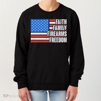 Faith Family Firearms Freedom Women's Sweatshirt thumb 0