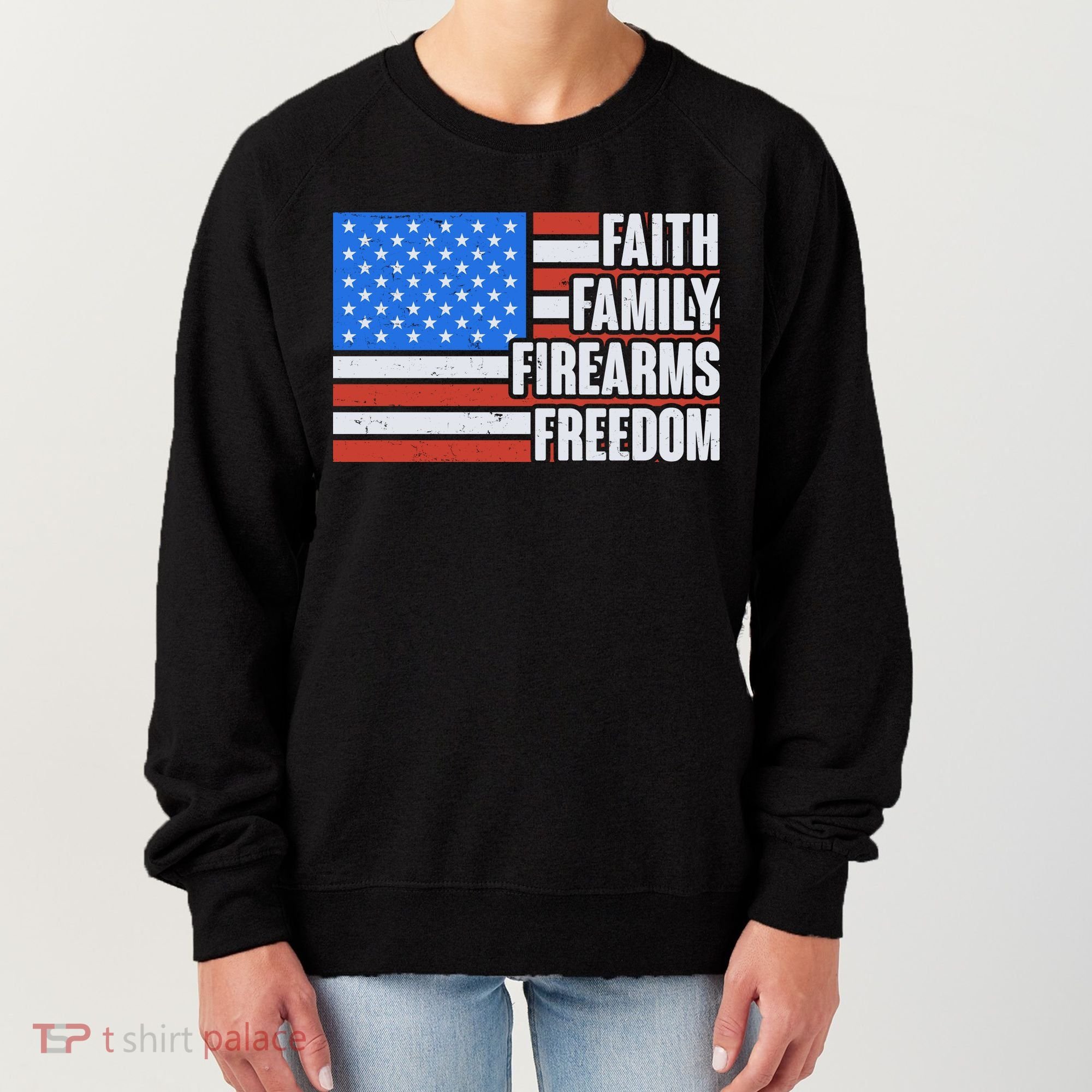 Faith Family Firearms Freedom Women's Sweatshirt
