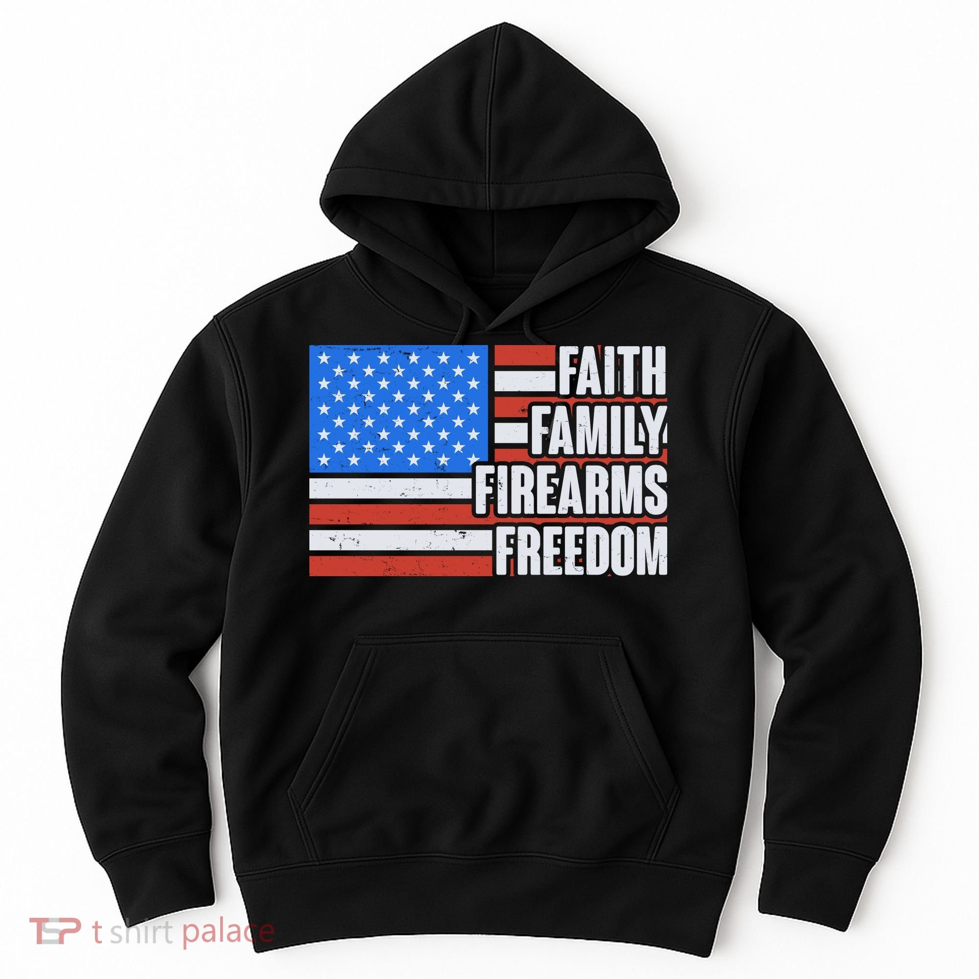 Faith Family Firearms Freedom Hoodie