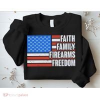 Faith Family Firearms Freedom Sweatshirt thumb 2