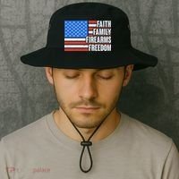 Faith Family Firearms Freedom Bucket Hat thumb 2