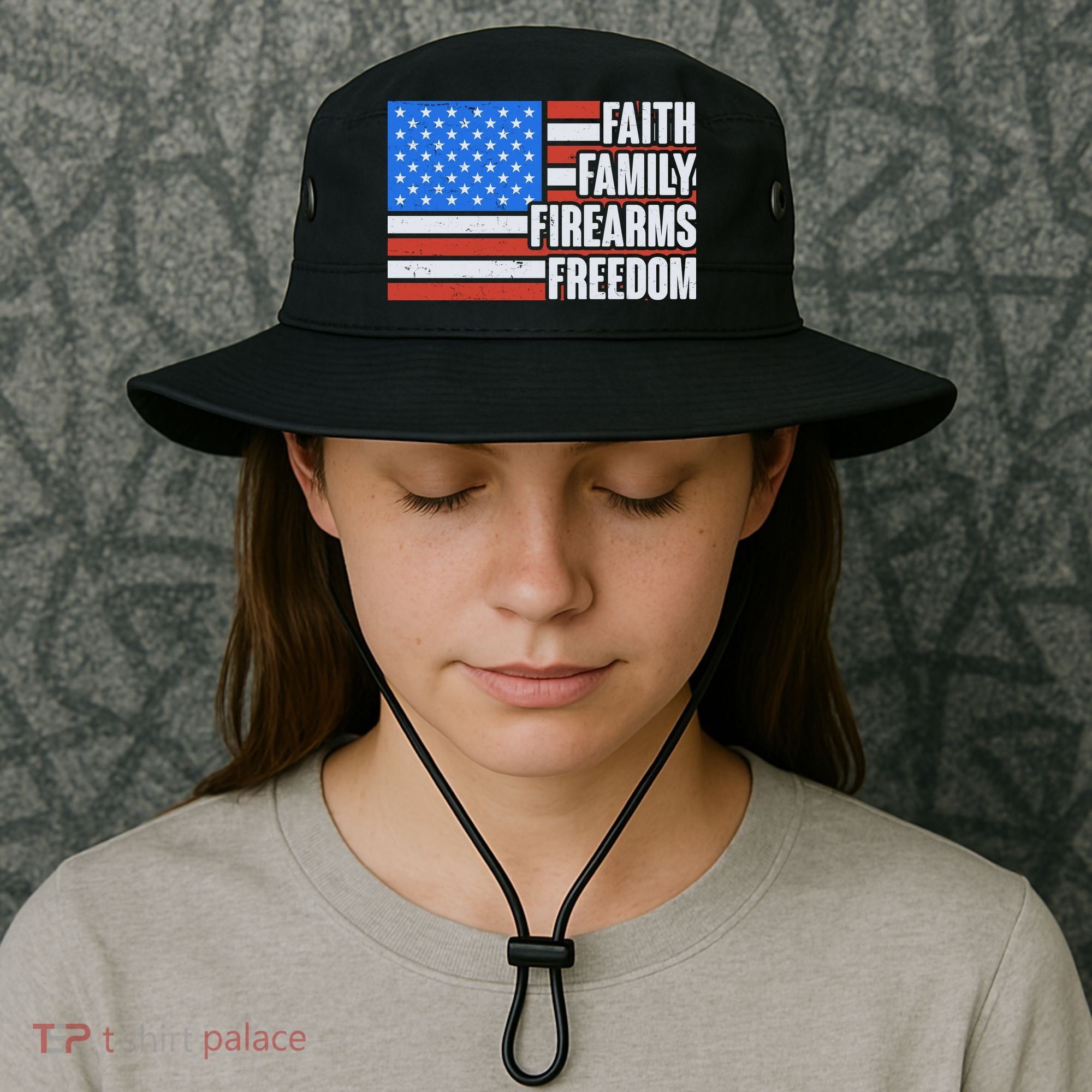 Faith Family Firearms Freedom Bucket Hat