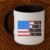 Faith Family Firearms Freedom Coffee Mug thumb 2
