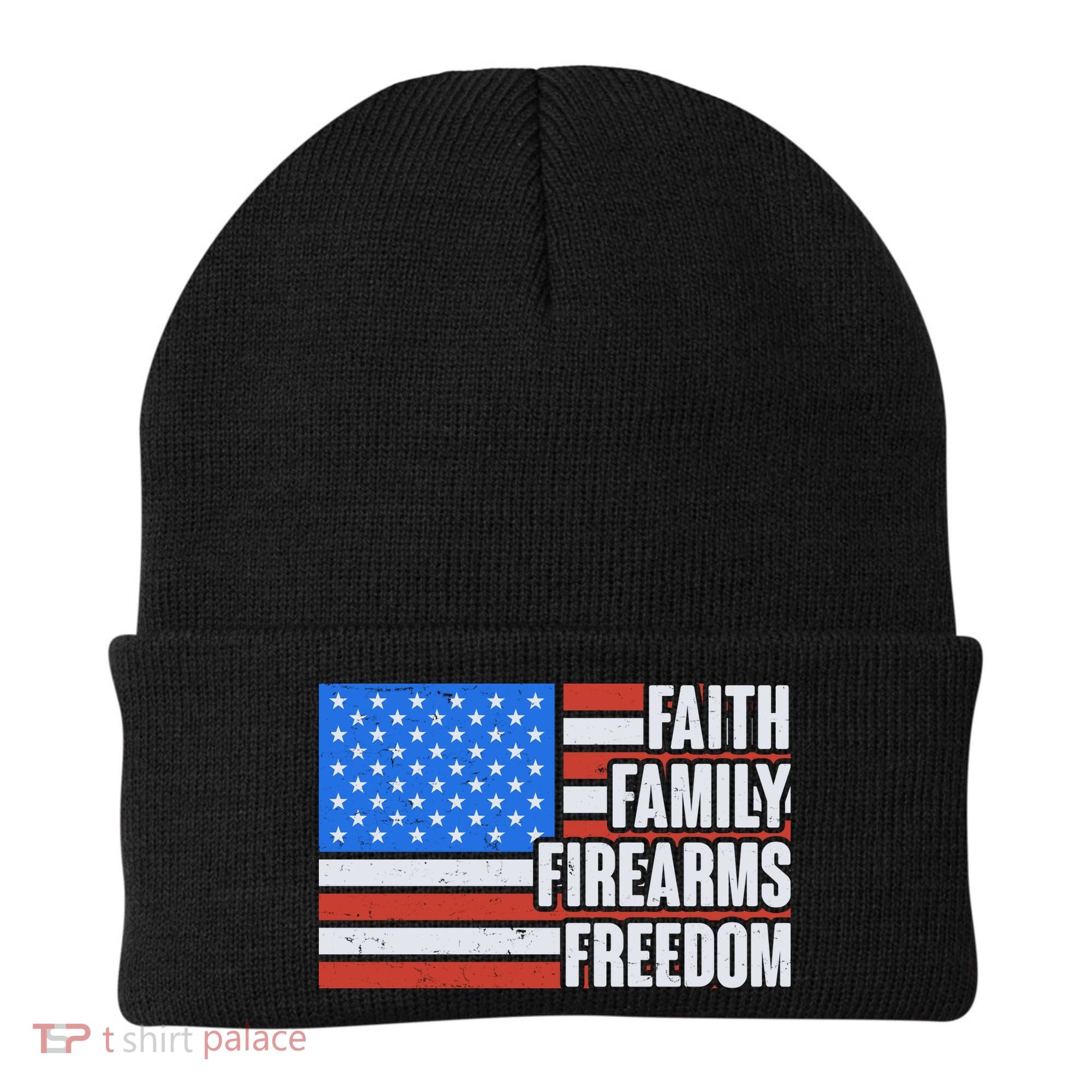 Faith Family Firearms Freedom Beanie