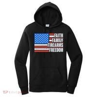Faith Family Firearms Freedom Women's Hoodie thumb 0