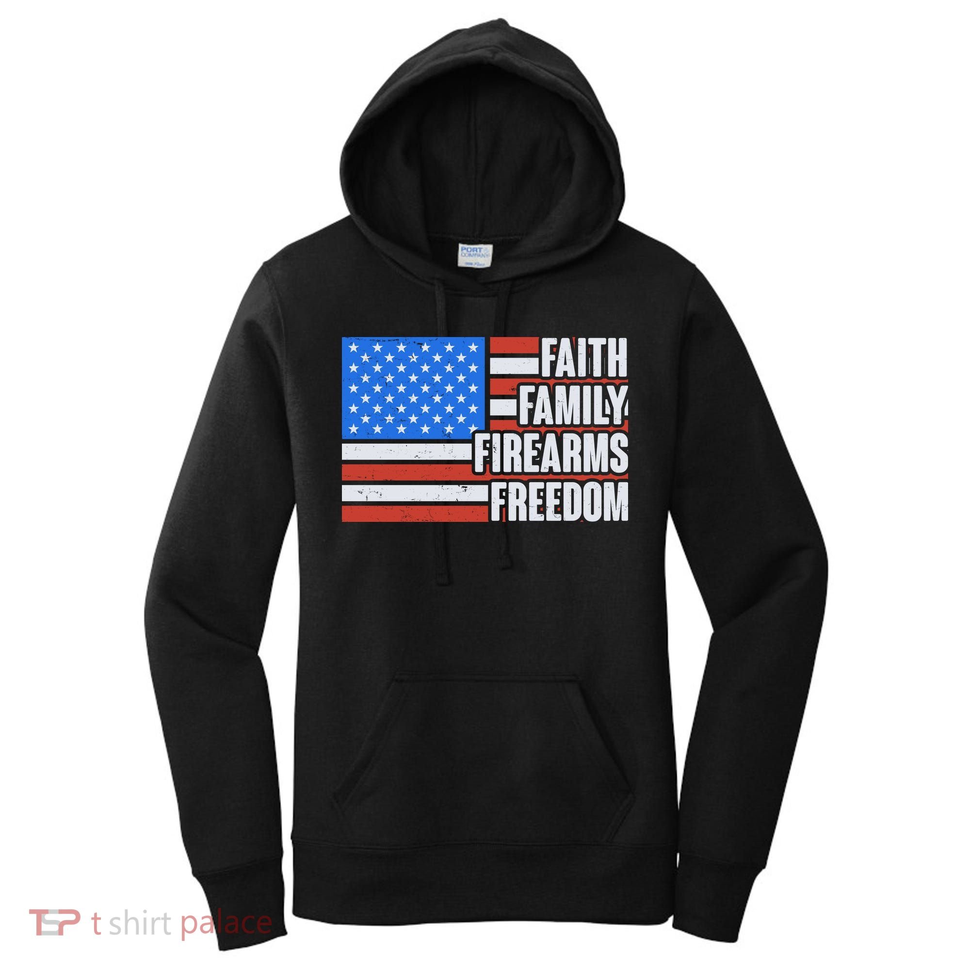 Faith Family Firearms Freedom Women's Hoodie