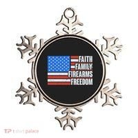 Faith Family Firearms Freedom Ornament thumb 0