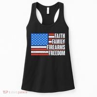 Faith Family Firearms Freedom Women's Tank Top thumb 0