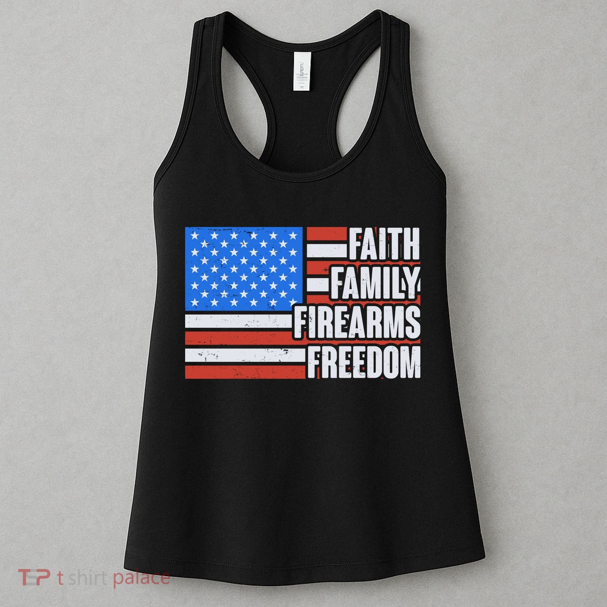 Faith Family Firearms Freedom Women's Tank Top